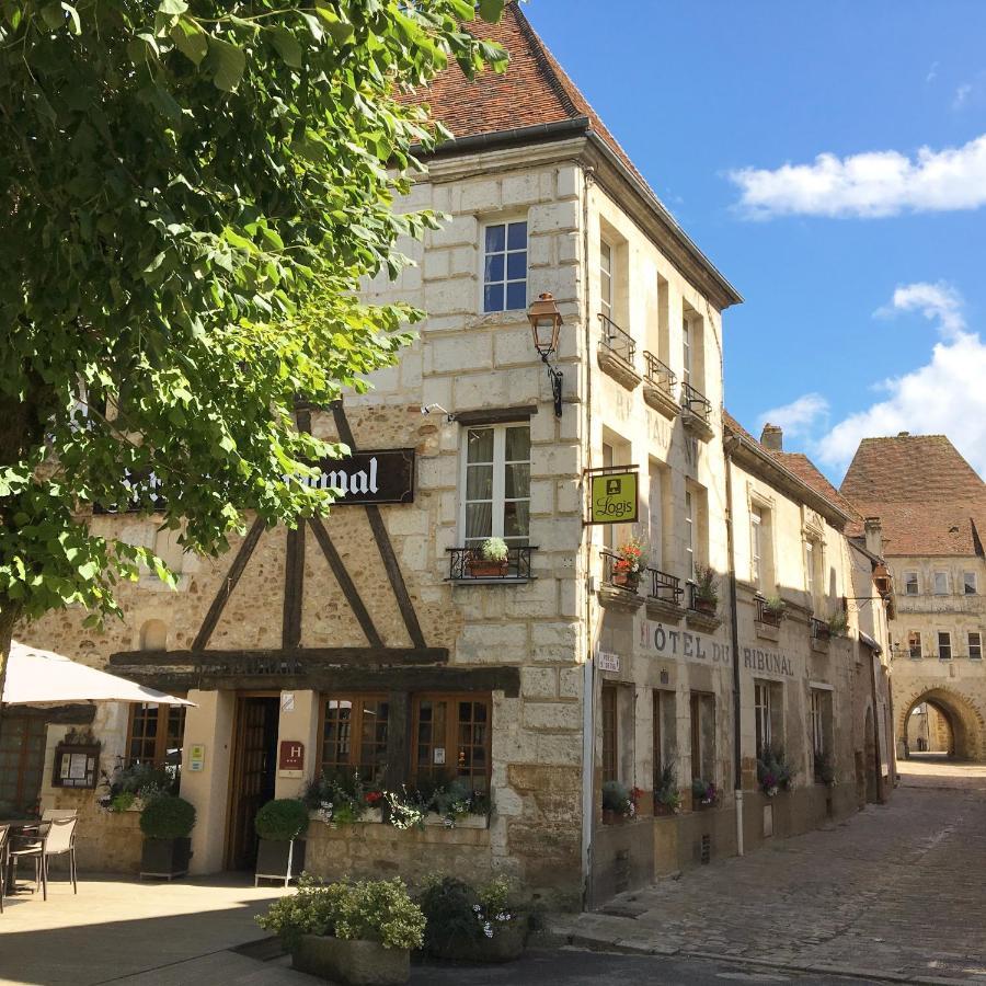 Logis - Hotel & Restaurant Du Tribunal Mortagne-au-Perche Exterior foto